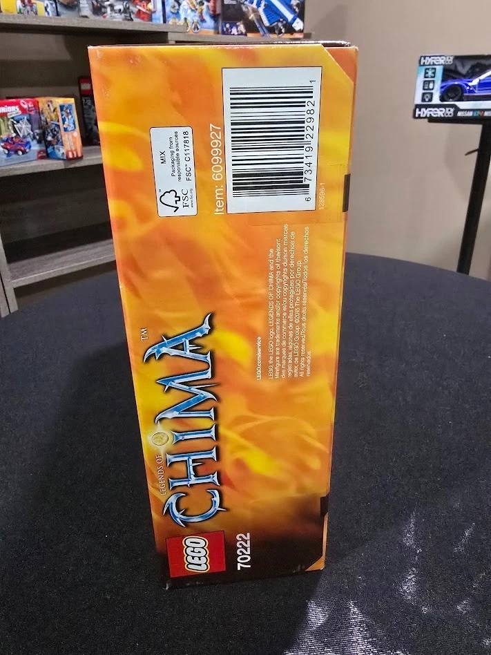 LEGO : Legends Of Chima "Tormak's Shadow Blazer" Set 70222 (Sealed) *Retired* - Image 3 of 4