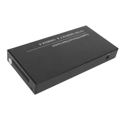 Gigabit Ethernet Fiber Switch 8 Optical Port 2 Electrical Port Up To 120km RJ DB - Photo 6/21