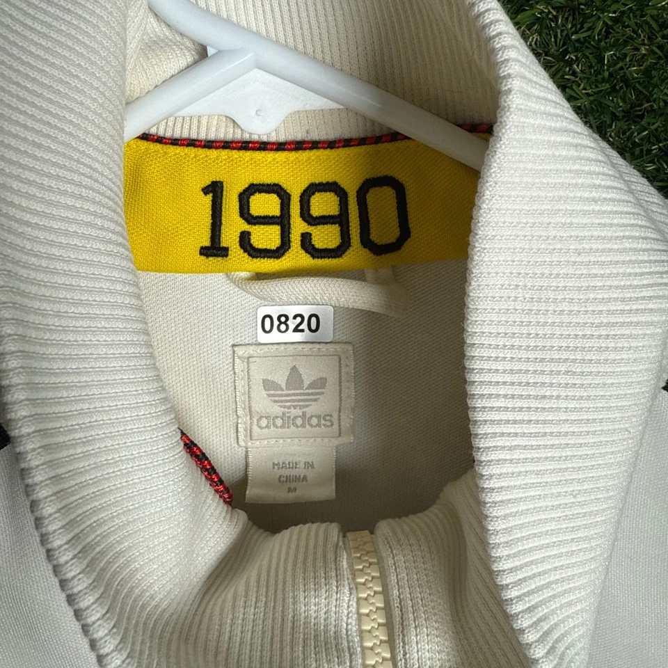 De colección 1990 Adidas Alemania Alemania Chaqueta de Pista Fútbol Retro M Foto 2 de 4