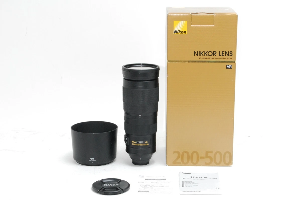 最終値下げ!!（ジャンク品）ニコン200-500mm 最終値下げ!!（ジャンク品）ニコン200-500mm AF-S NIKKOR 200-500mm f