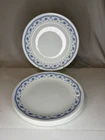 Vintage Corelle by Corning Morning Blue Floral Salad Plates 8.5” Set Of 6