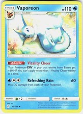 Vaporeon 42/236 SM Cosmic Eclipse Pokemon on eBay