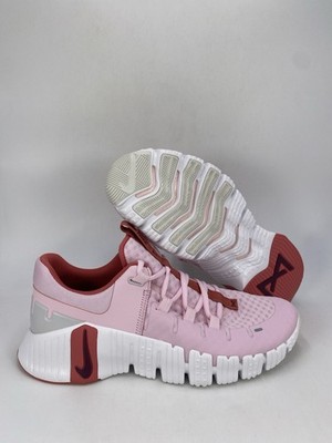 Nike W Free Metcon 5 Pink Foam Dark Team Red Adobe (DV3950 603) Women's Size 11