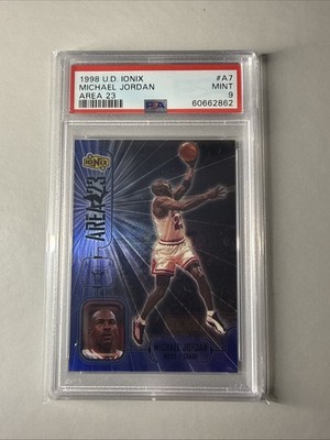 1998 Upper Deck UD Ionix Michael Jordan Area 23 #A7 PSA 9