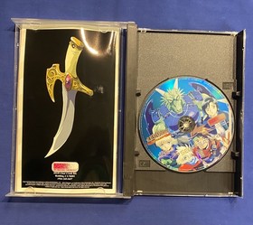 Albert Odyssey Legend of Eldean For Sega Saturn Complete CIB Great Shape Tested