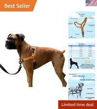 Dream Walk No-Pull Dog Harness- Adjustable, Comfortable, Easy to Use Pet Halt...