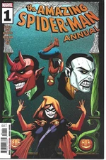 AMAZING SPIDER-MAN ANNUAL #1 CORIN HOWELL COVER A MARVEL COMICS 2023 BAG BOARD