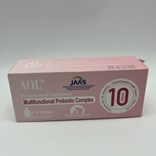 AOL JAAS Multifunction Probiotic Complex Dogs Cats 10 Pack