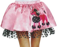 Way To Celebrate 50's Sweetheart Tutu Halloween Womens One-size Fits Most Pink