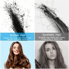 Invisible Tape In Real Human Hair Extensions Curly Skin Weft Balayage 18/613 18" — photo 5