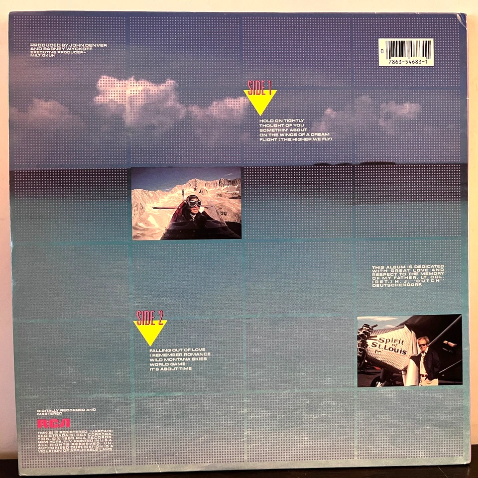 JOHN DENVER - It's About Time (1983) - 12" Vinyl Record LP - EX - Image 2 of 4