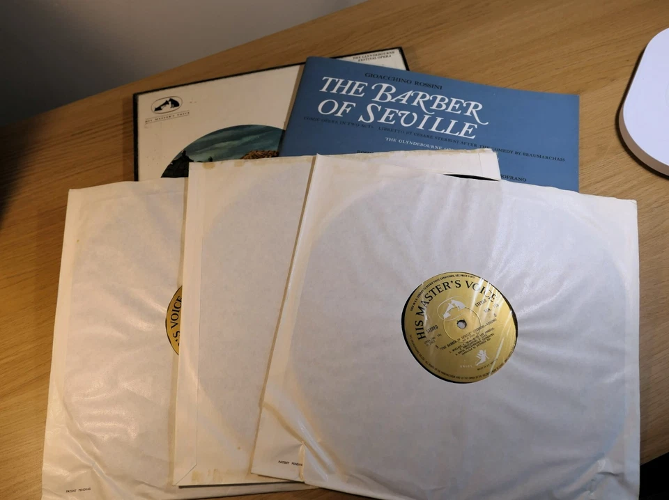 SAN 114-6 Rossini Barber Seville Victoria De Los Angeles 3LP NM 1st White Angel - Image 2 of 4