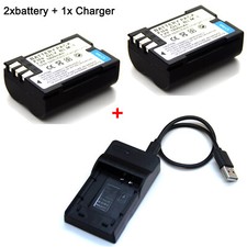 Battery / Charger For Olympus Evolt E-1 E-3 E-30 E-300 E-330 E-500 E-510 E-520