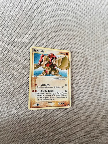 Regirock Gold Star 91/92 Ex Legend Maker Holo Pokemon - Bild 2 von 3