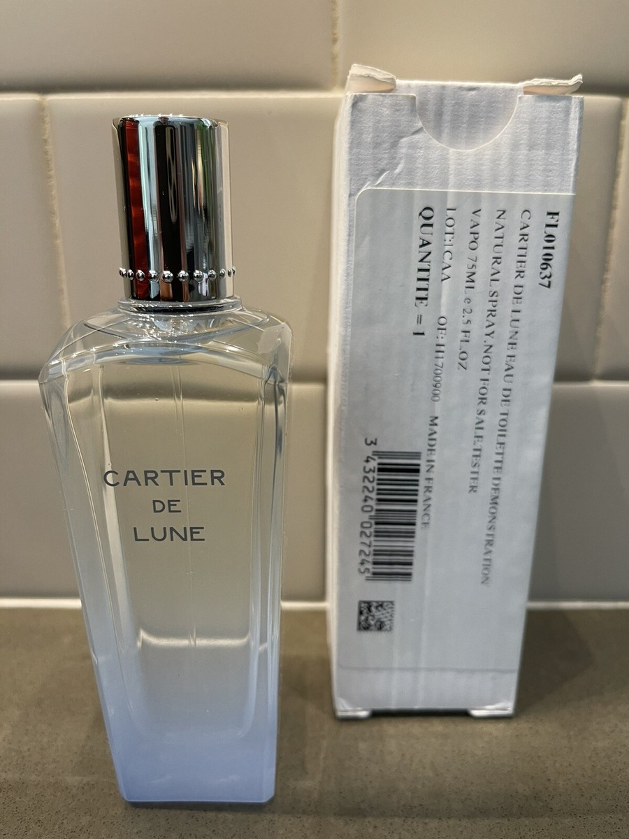 Cartier DE LUNE Eau de Toilette Spray 2.5 oz/75 ml Womens tester