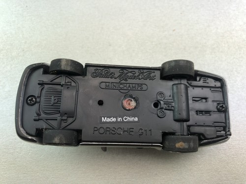 1:43 Minichamps Heritage Porsche 911 Cabrio 964 Silber mit BBS Rädern Umbau - Bild 8 von 8