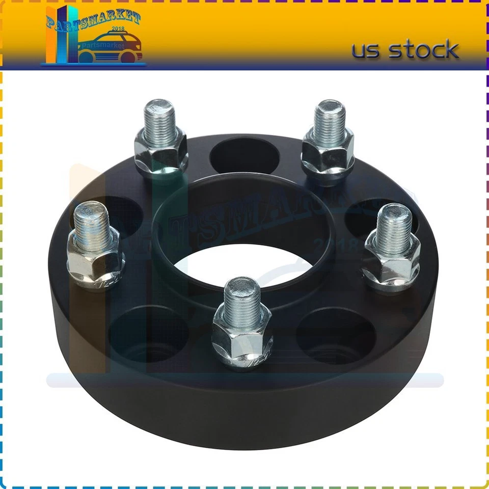 2X 1.25" 5x4.5 Wheel Spacers For Ford Explorer Lincoln Town Car Mazda B4000 XLT - Изображение 4 из 4