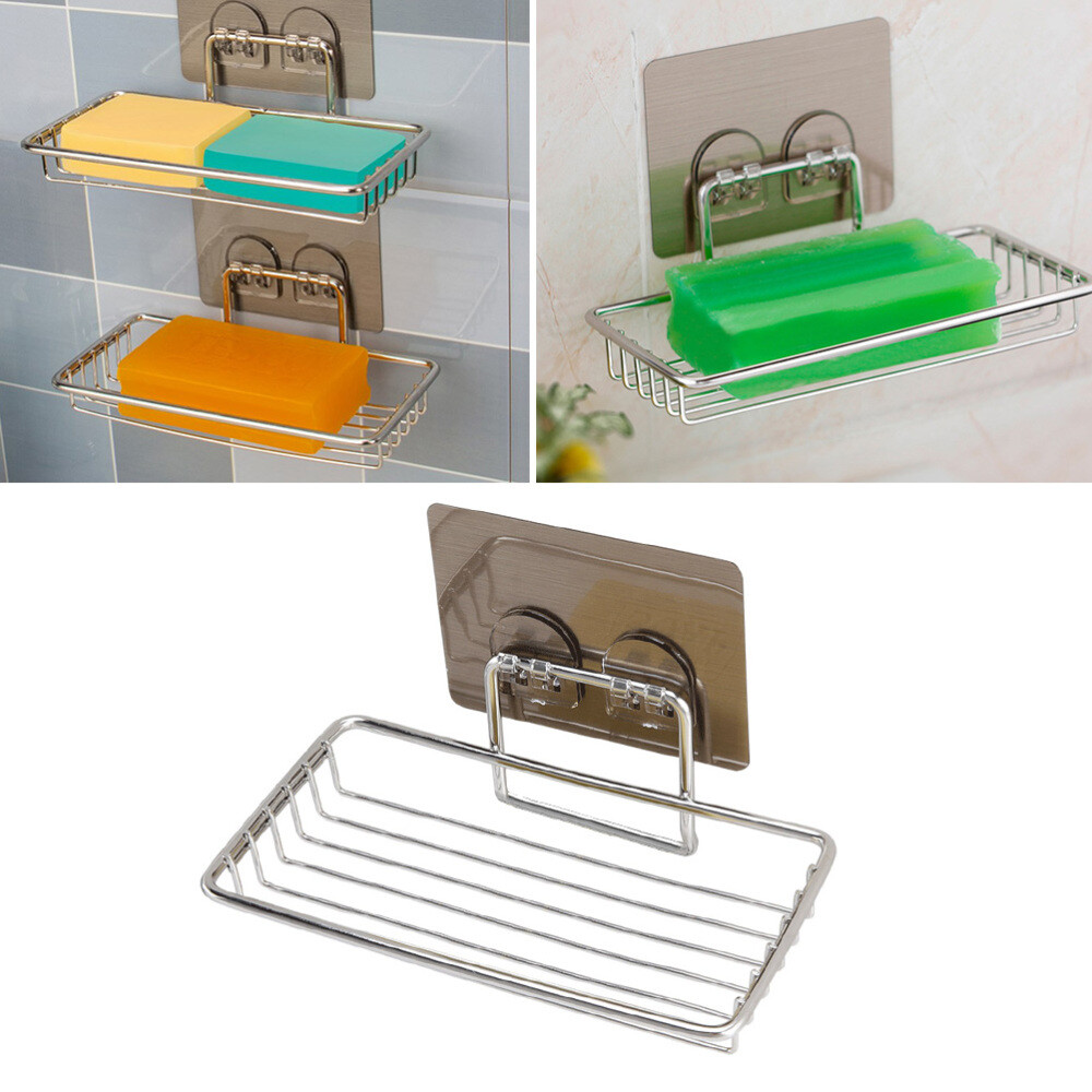Foaming Soap Dispenser Towel Racks for Bathroom Dish Holder Adhesive-image