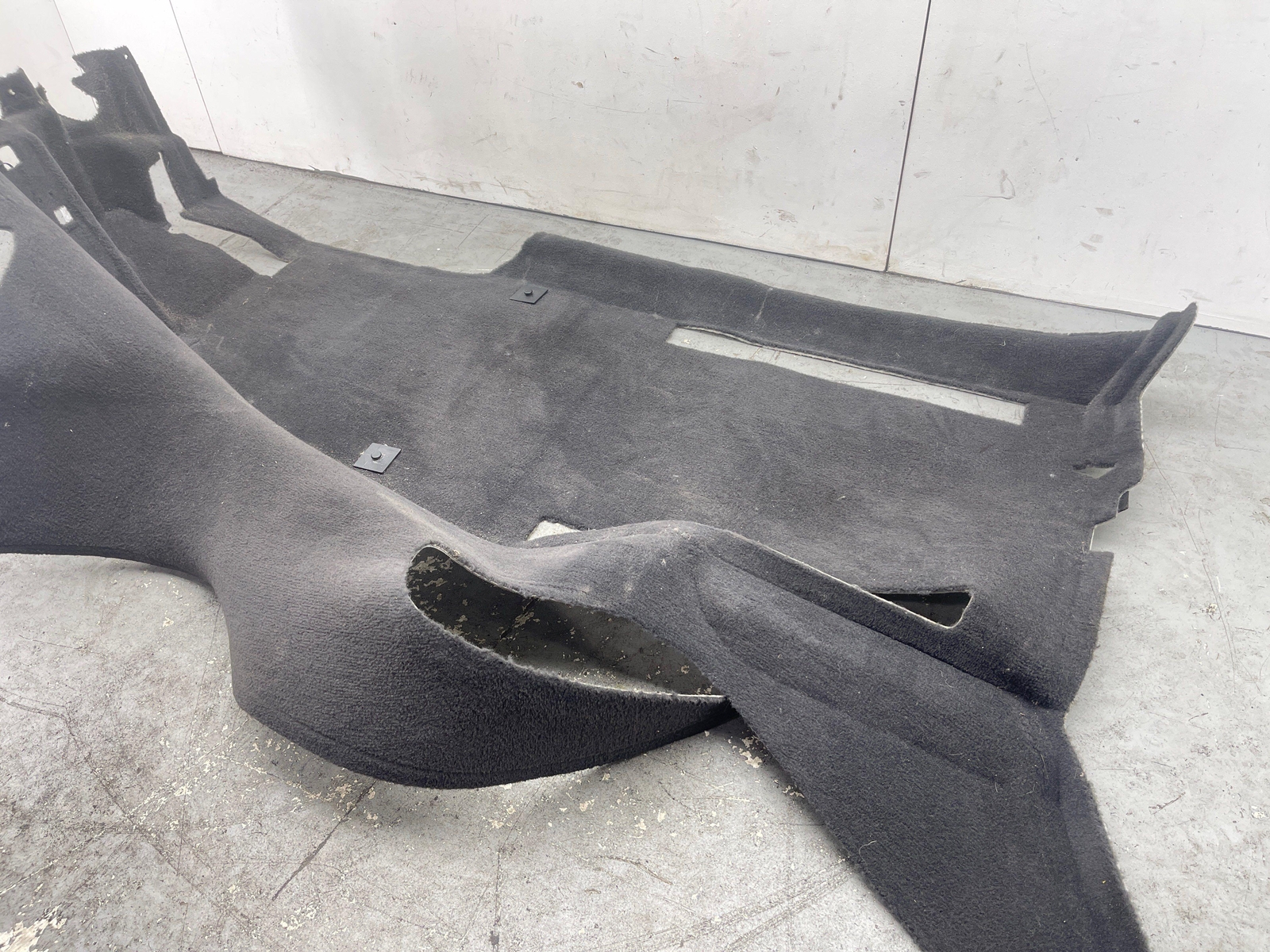2020-2023 MCLAREN GT FRONT LEFT BLACK CARPET FLOOR OEM 2021 2022