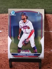 2023 Bowman Chrome Ambioris Tavarez #BCP-33  1st Bowman Atlanta Braves