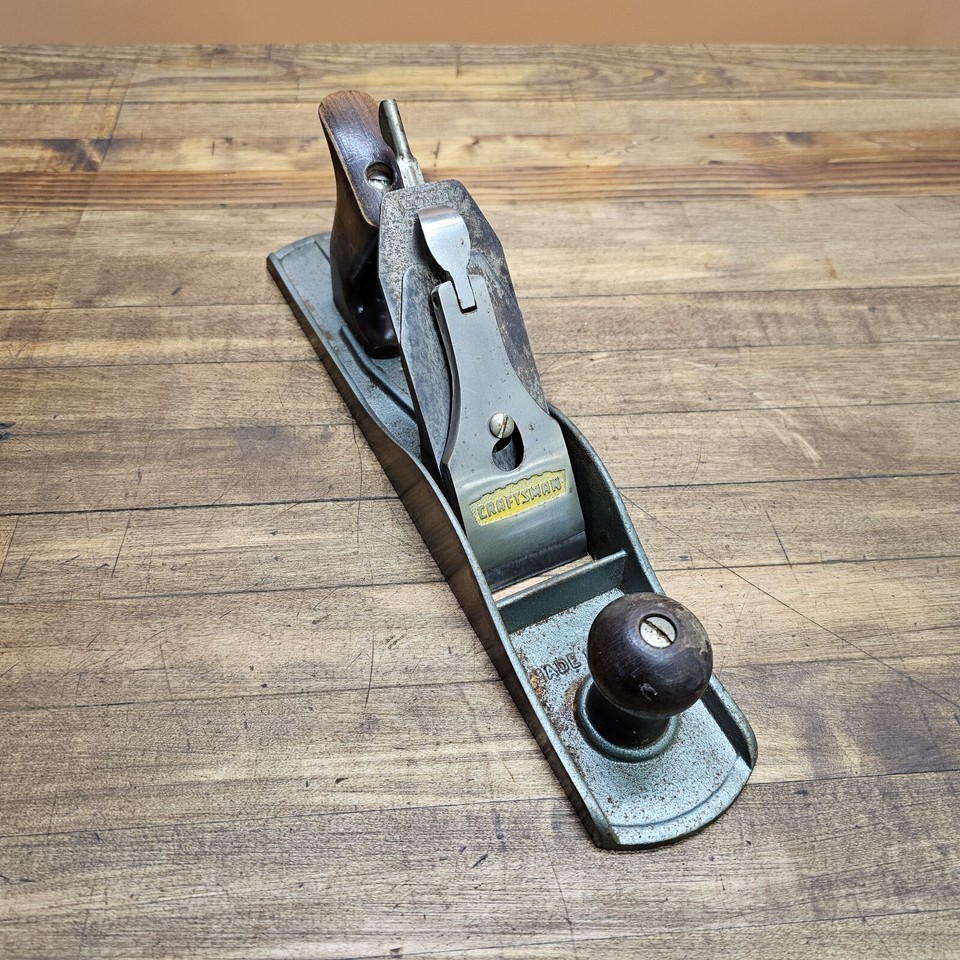 Early Vintage CRAFTSMAN Plane WOODWORKING TOOLS (Stanley Size 5) ☆USA