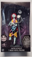 Tim Burton's The Nightmare Before Christmas 7 Jack Sally Vinyl Figures