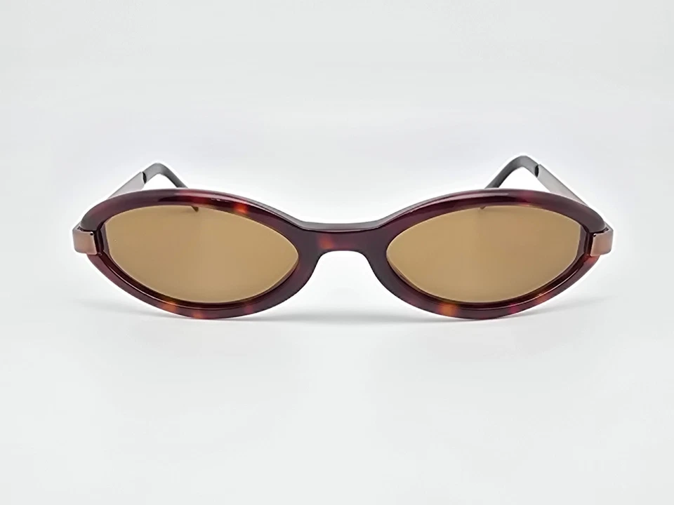 Moschino M3573-S 194/33 Tortoise Bronze Frame Brown Lens Sunglasses Italy 49mm - Image 2 of 4