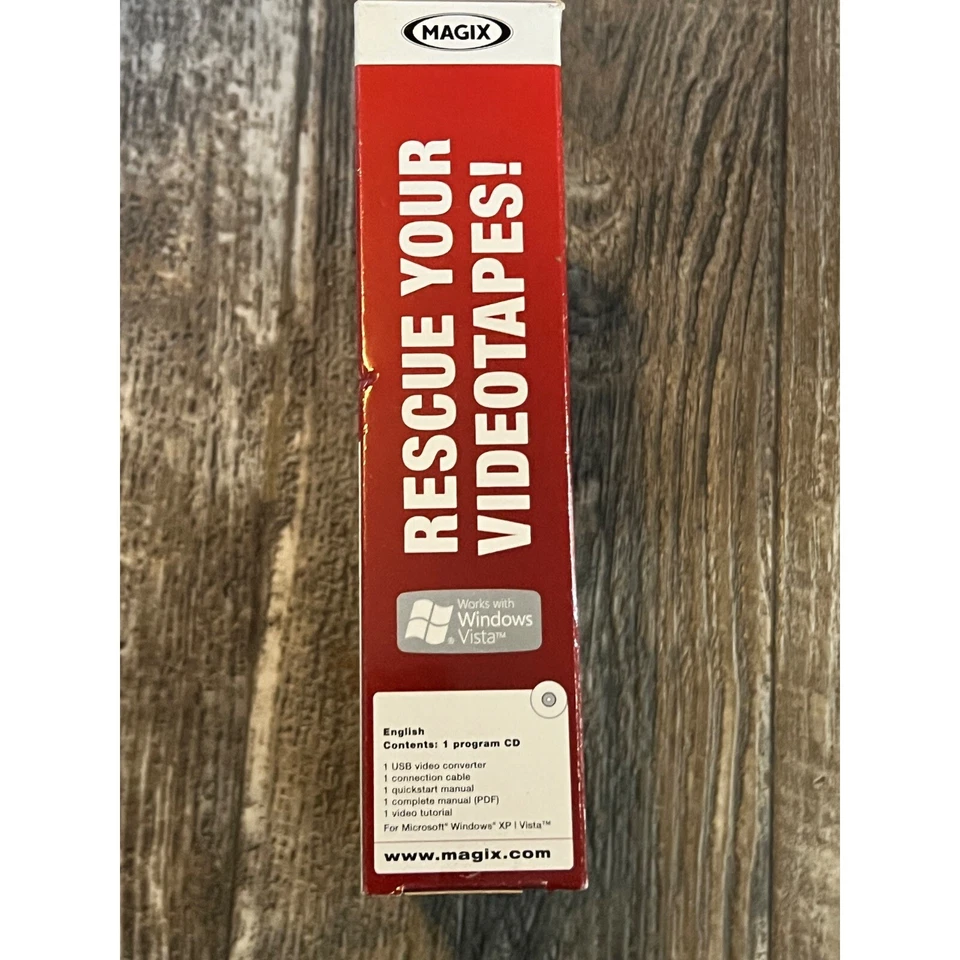 Magix Rescue Your Videotapes VHS to DVD Converter USB Video Capture - Image 4 of 4