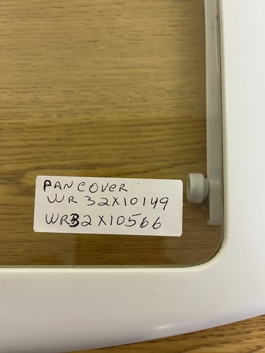 WR32X10149 OR WR32X10566 GE SxS Fridge Top Pan Cover Shelf, White - Picture 2 of 5
