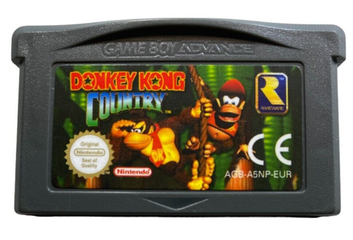 Boîtier Jeu DONKEY KONG COUNTRY Game Boy Advance - Version PAL FR, Sans Le Jeu, Pour Collection