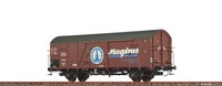"H0 Gedeckter GÜTerwagen Dresden \"Magirus\" Der Drg Ep.Ii Brawa 50474"