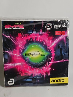 #ad Andro Bype Table Tennis amp; Ping Pong Rubber Red 2.0 $25.59