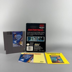 Air Fortress (NES, Nintendo Entertainment System, 1987) With Box & Manual