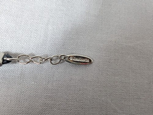 2010 American Girl Doll Lanie Garden BRACELET Heart EARTH Retired Black Blue - Picture 3 of 5