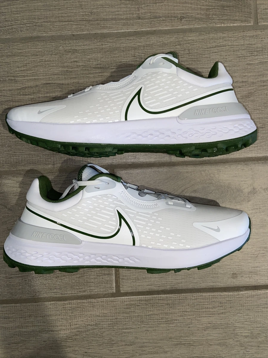 Men's Nike Golf Shoes Infinity Pro 2 Size 14 Wide DM8449-102 White Green  Eagles | eBay