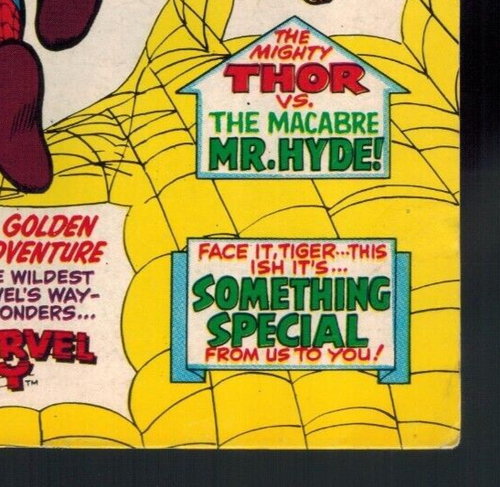 Marvel Tales 14 Giant (rep Amazing Spider-Man 19) Thor, Torch! 1968 VG- - Bild 11 von 16