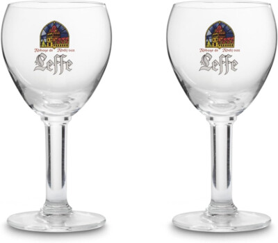 Leffe Beer Chalice, 8.5 fl oz - Set of 2 Brand New
