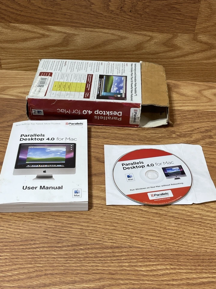 Nova Development WHMT Versión Antigua Parallels Desktop 4.0 para Ejecutar Windows en Mac Foto 4 de 4