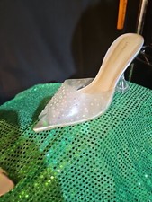 Lemonade Brand Pointy Heeled Sandals Bubblegum Pink size 7.5 Woman  s Heels 