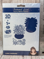 Tattered Lace Metal Cutting Dies Flower Floral Edges Borders Trees Vases
