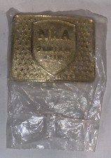 BRASS "NRA 2 MILLION CLUB" BELT BUCKLE NOS 