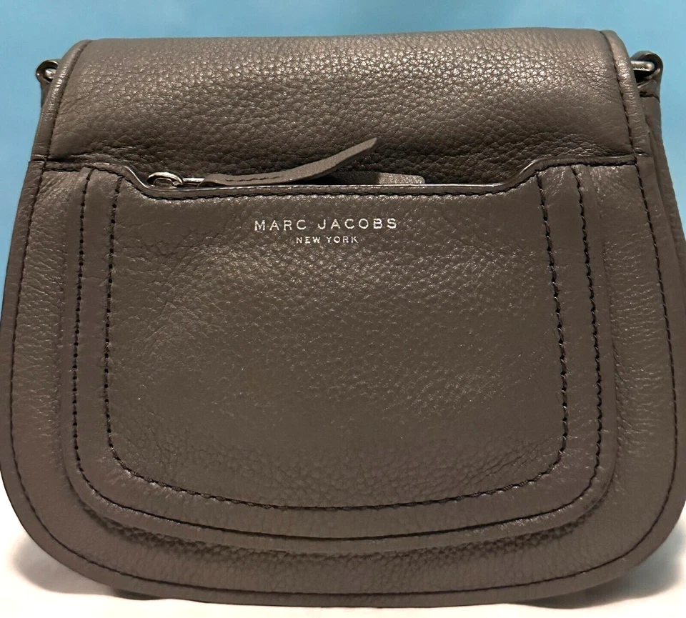 Bolso Bandolera/Hombro Empire City Gris Oscuro Marc Jacobs Usado Un Día #A7 Foto 3 de 4