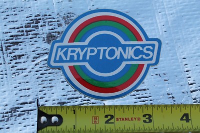 Kryptonics Skateboards Wheels Gordon Smith G&S 70's Skateboarding STICKER