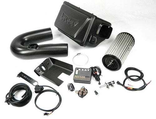ARMA Carbon-Matt Airbox Air-Intake-Kit Lufteinlass variabel für BMW F30 328i