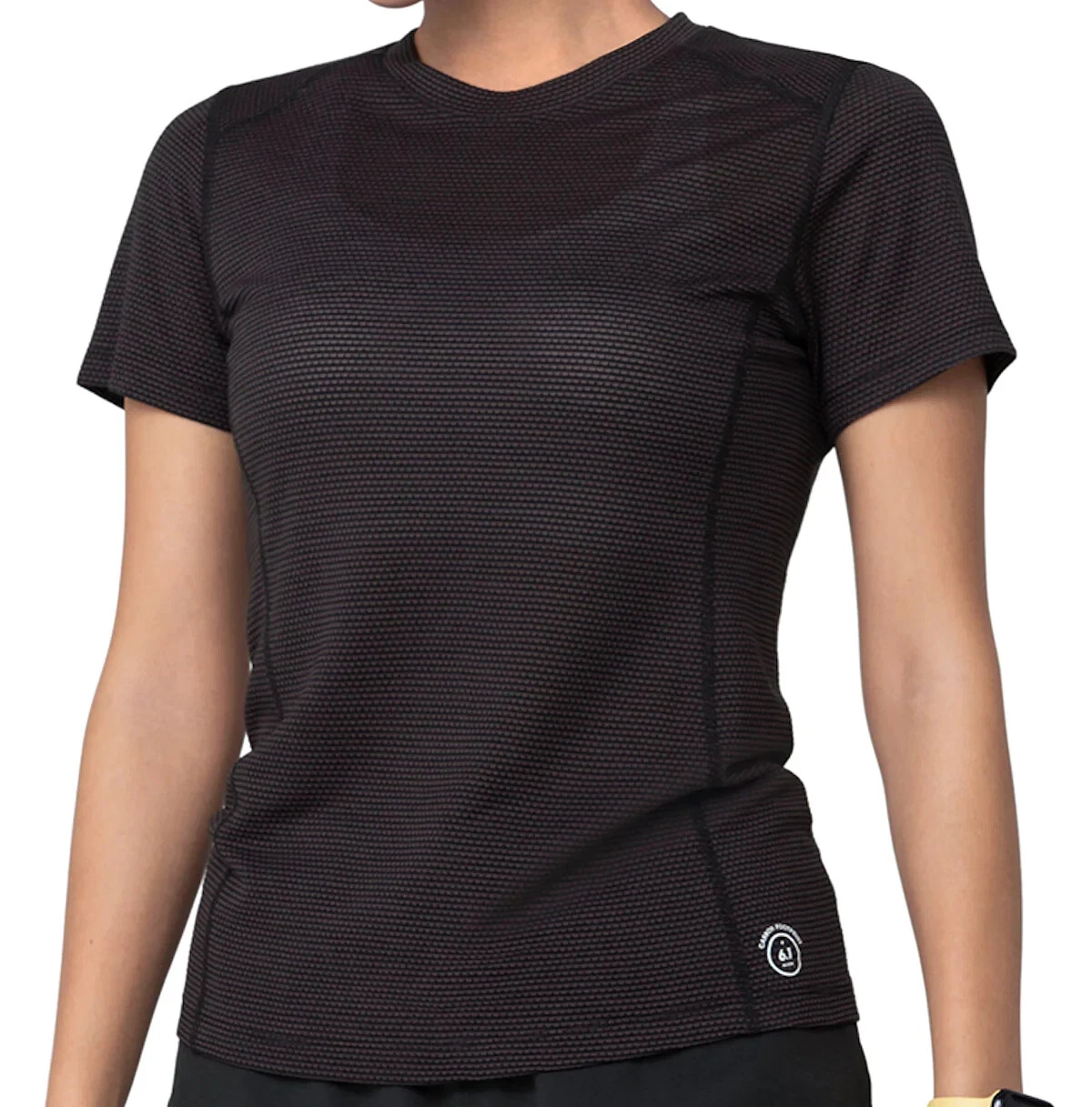 allbirds Women's Natural Run Short Sleeve T-Shirt Size Large Natural Black NWT