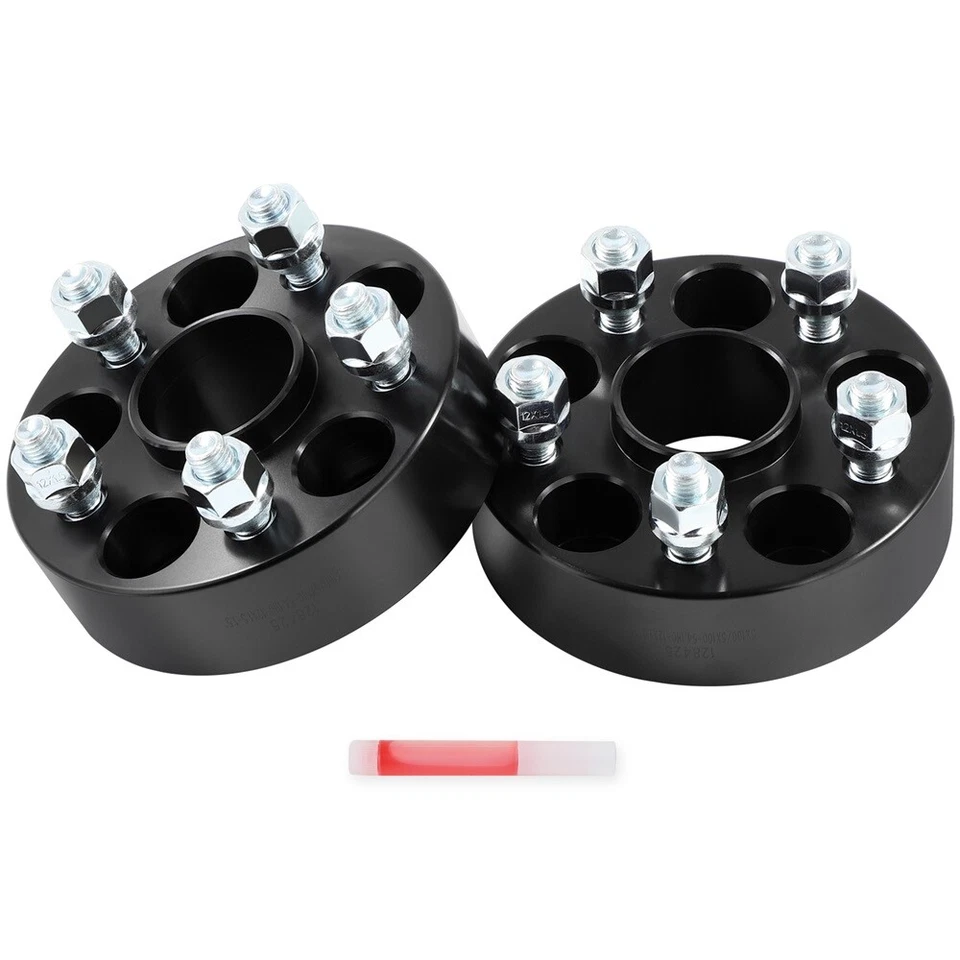 2 Pcs 1.5" 5x100mm Hub Centric Wheel Spacers 12x1.5 For 1986-1991 Toyota Camry - Imagem 3 de 4