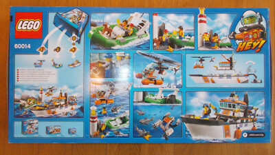 LEGO neuf 60014 - COLLECTOR - Bâteau des gardes-côtes | eBay UK