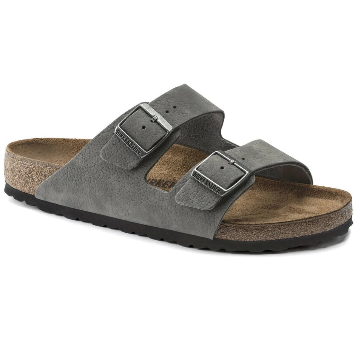 Birkenstock Nubuck Leather ARIZONA - Desert Buck Whale Grey