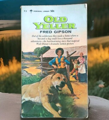 Vintage Old Yeller By Fred Gipson (1964, First Perennial Ed.) Great Condition PB