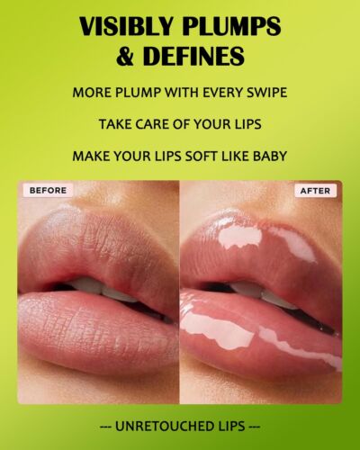 4 Colors Lip Oil Lip GlazeHydrating Tinted Plumping Lip GlossFat Lip Oil Drip... - Picture 6 of 8